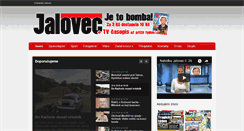 Desktop Screenshot of jalovec.cz