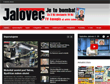 Tablet Screenshot of jalovec.cz